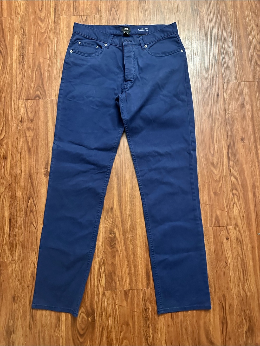 H&M Navy Blue Chinos
